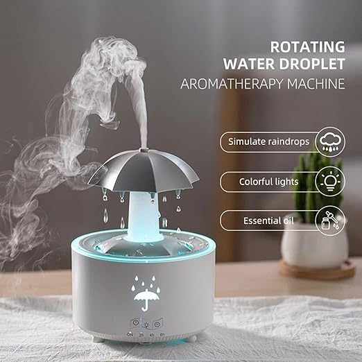 Umbrella Humidifier with Rain Effect